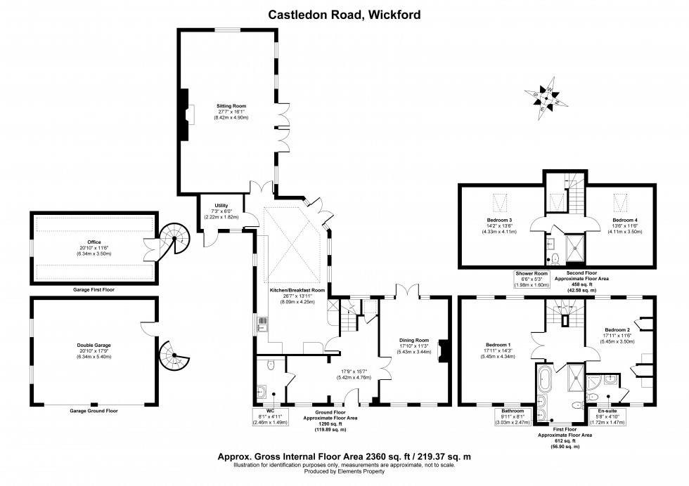 Floorplan for Castledon Road, Wickford