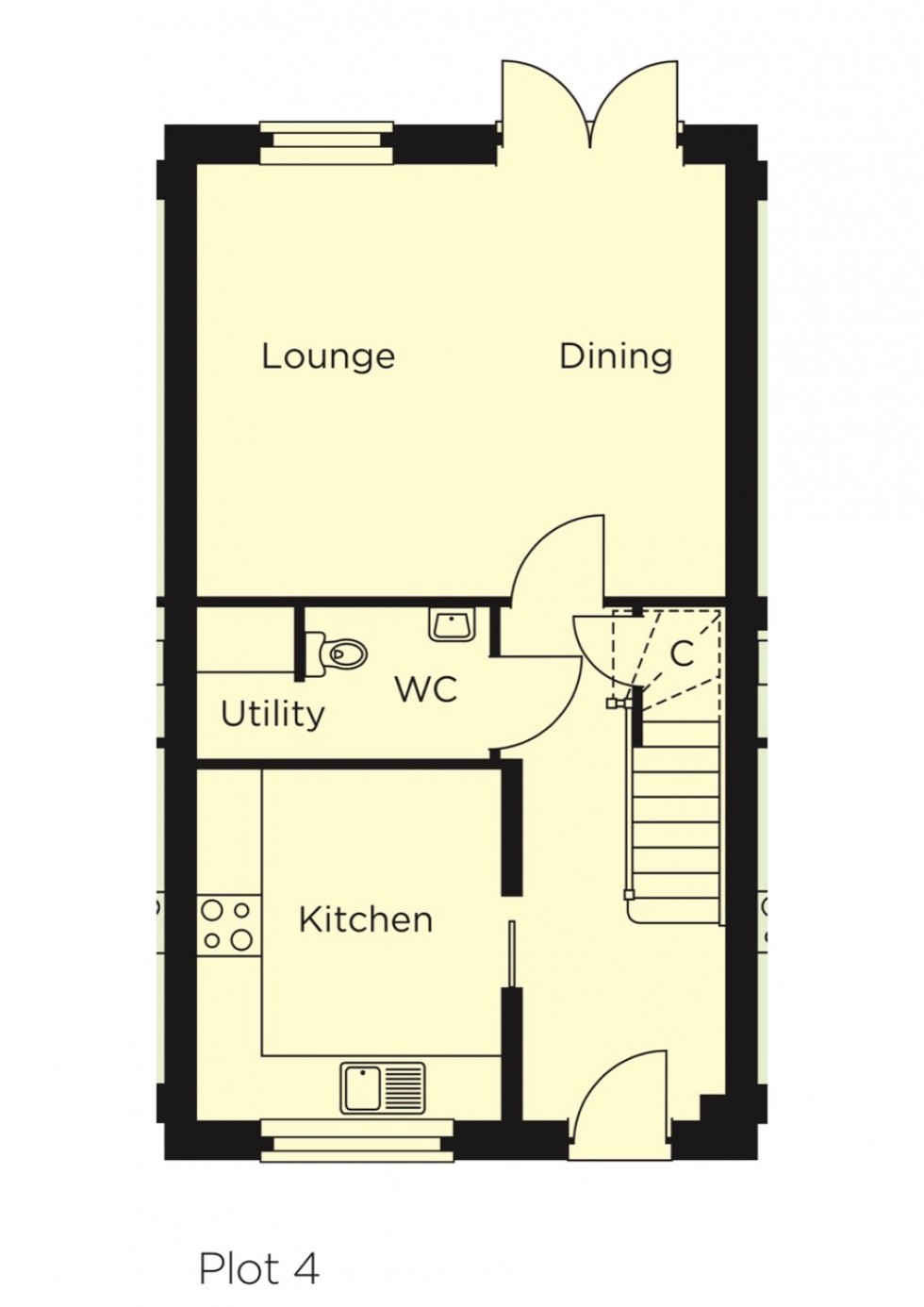 Floorplan for COXTIE GREEN