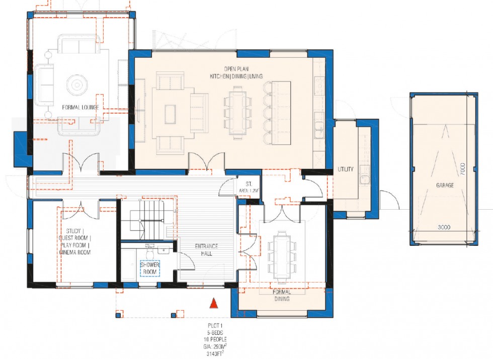 Floorplan for Church Road, Billericay