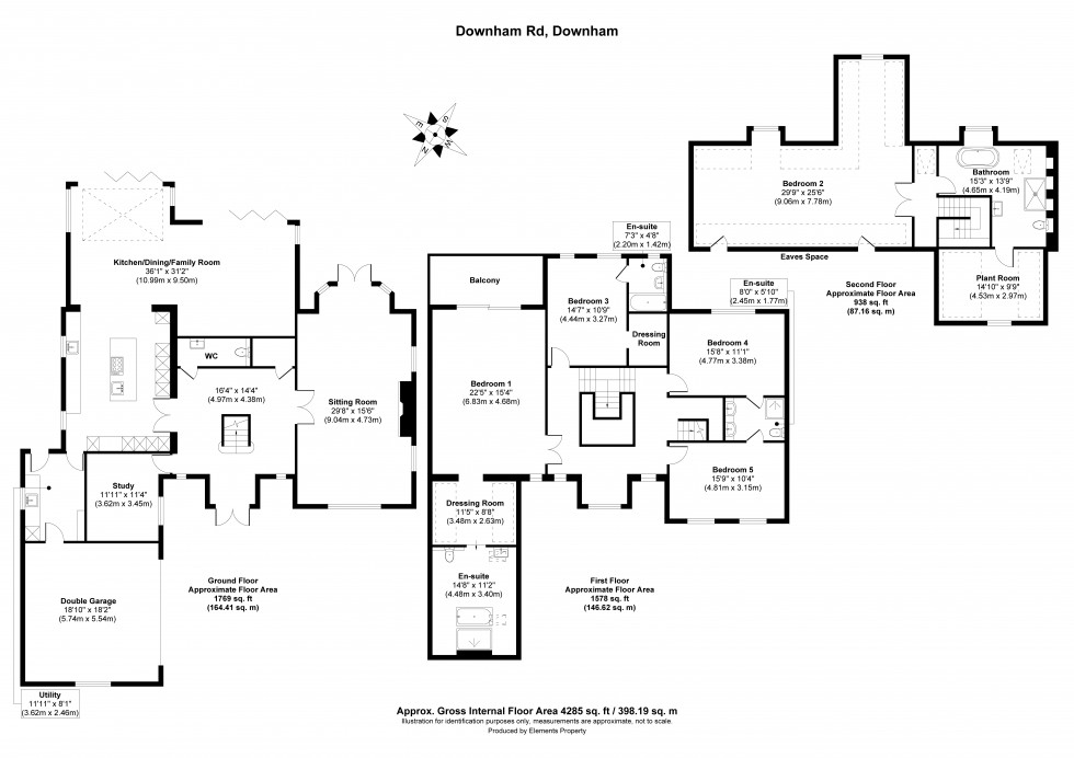 Floorplan for DOWNHAM