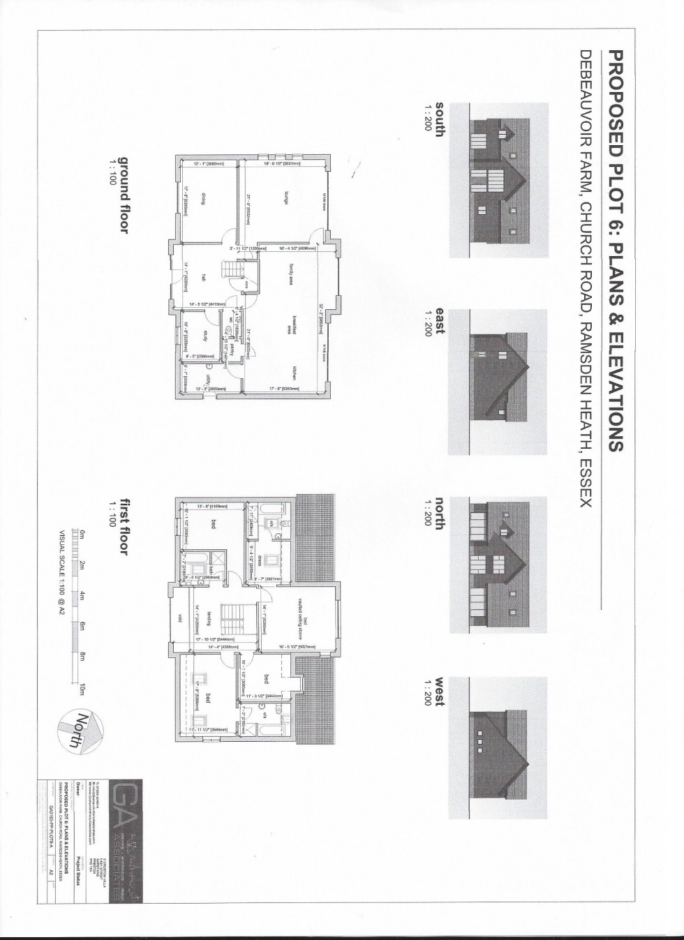 Floorplan for DE BEAUVOIR FARM DEVELOPMENT